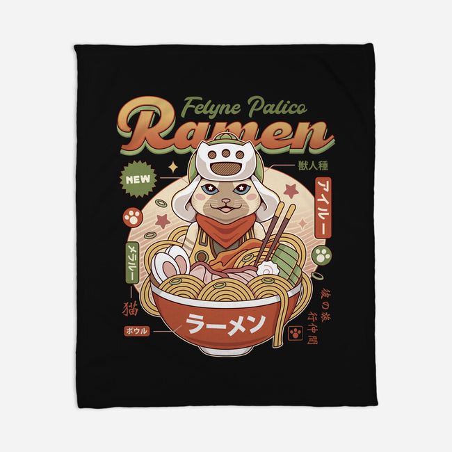 Felyne Palico Ramen-None-Fleece-Blanket-LAGELANTEE