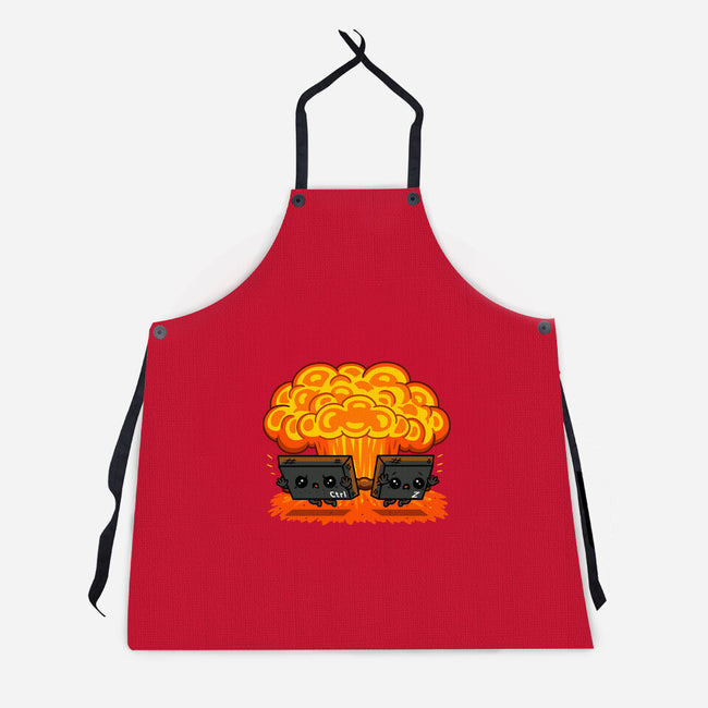 Ctrl Z Mission-Unisex-Kitchen-Apron-Raffiti