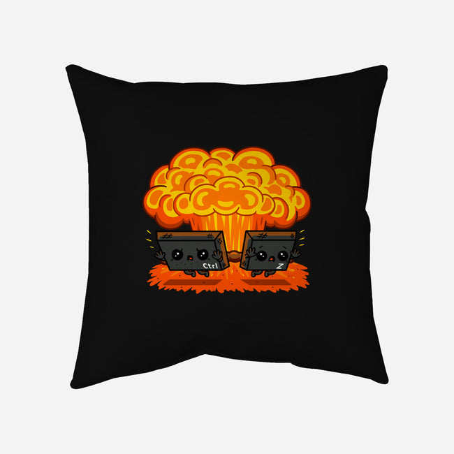 Ctrl Z Mission-None-Removable Cover w Insert-Throw Pillow-Raffiti