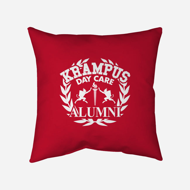 Krampus Day Care Alumni-None-Removable Cover w Insert-Throw Pillow-Boggs Nicolas