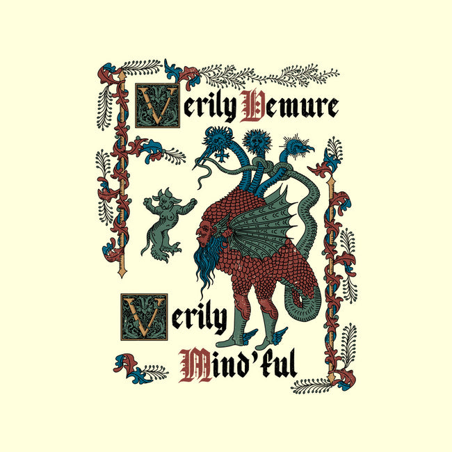 Verily Demure-None-Removable Cover w Insert-Throw Pillow-Nemons