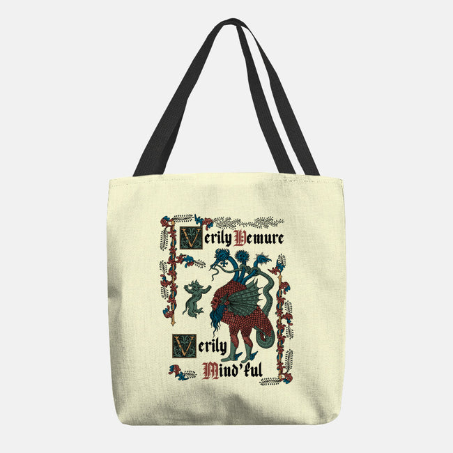 Verily Demure-None-Basic Tote-Bag-Nemons