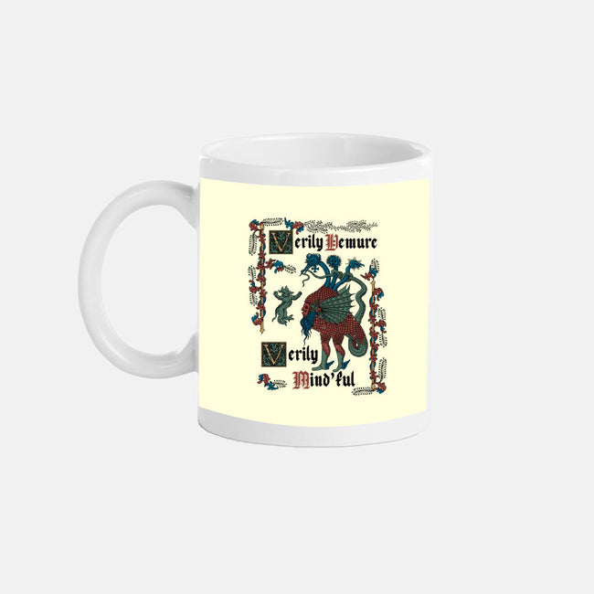 Verily Demure-None-Mug-Drinkware-Nemons