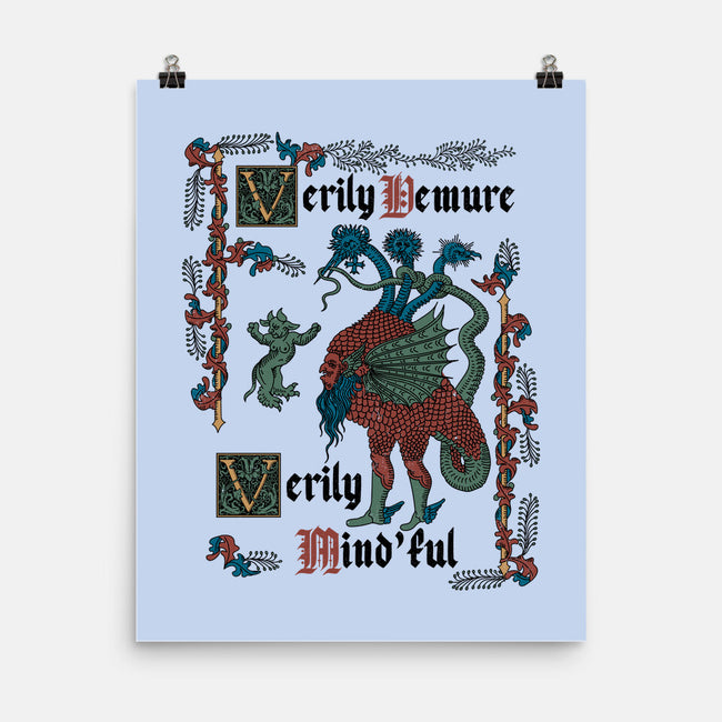 Verily Demure-None-Matte-Poster-Nemons