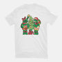 Cozy Xmas-Womens-Fitted-Tee-naomori