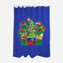 Cozy Xmas-None-Polyester-Shower Curtain-naomori