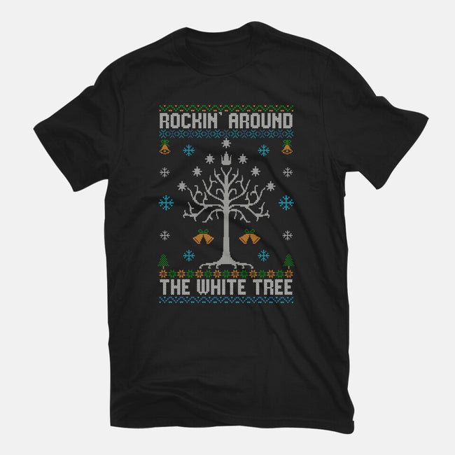 Rockin Around The White Tree-Youth-Basic-Tee-NMdesign