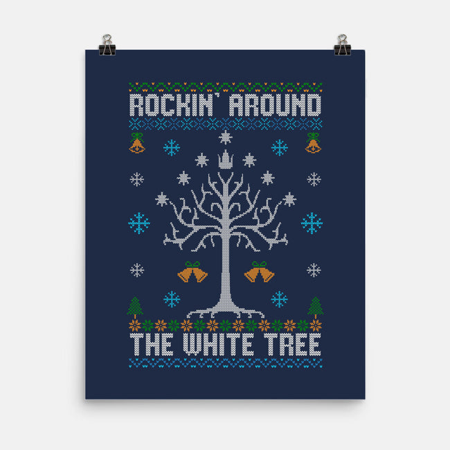 Rockin Around The White Tree-None-Matte-Poster-NMdesign