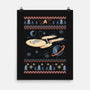 Space Night Xmas-None-Matte-Poster-marsdkart