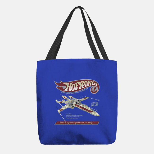 Hot Wings Rebel-None-Basic Tote-Bag-NMdesign