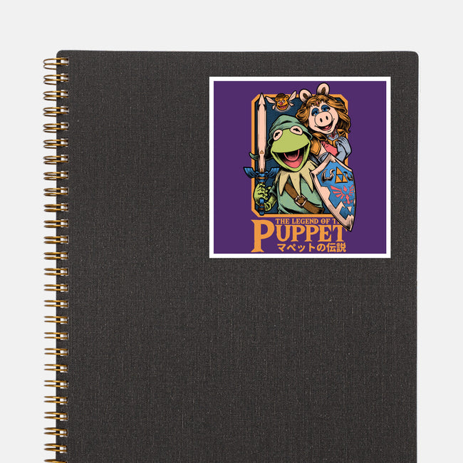 Legend Of The Puppet-None-Glossy-Sticker-Studio Mootant