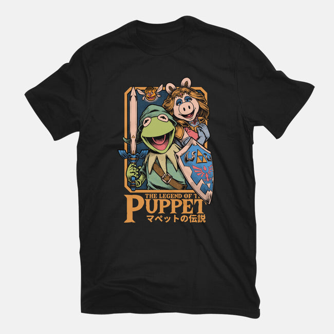 Legend Of The Puppet-Mens-Basic-Tee-Studio Mootant