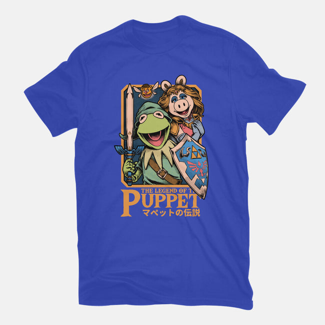 Legend Of The Puppet-Mens-Heavyweight-Tee-Studio Mootant