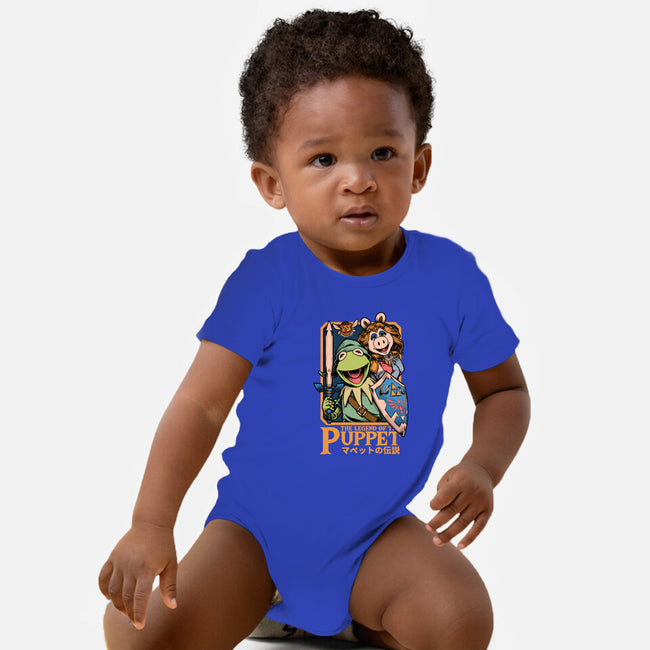 Legend Of The Puppet-Baby-Basic-Onesie-Studio Mootant