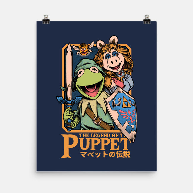 Legend Of The Puppet-None-Matte-Poster-Studio Mootant