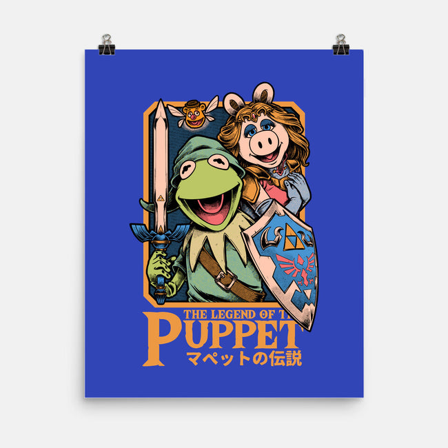 Legend Of The Puppet-None-Matte-Poster-Studio Mootant