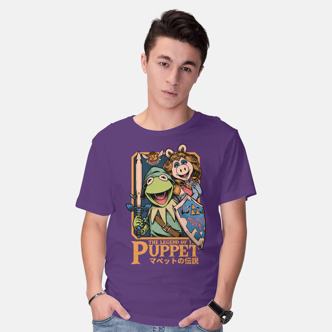 Legend Of The Puppet-Mens-Basic-Tee-Studio Mootant