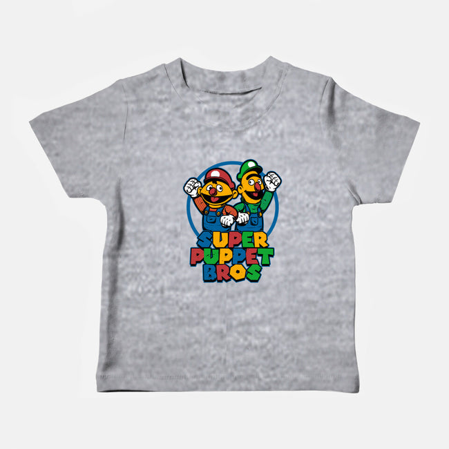 Puppet Bros Game-Baby-Basic-Tee-Studio Mootant