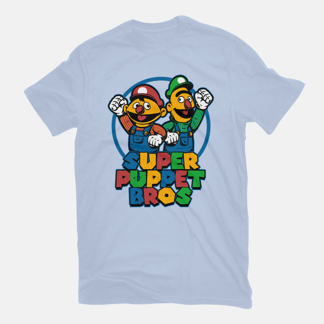 Puppet Bros Game-Womens-Fitted-Tee-Studio Mootant