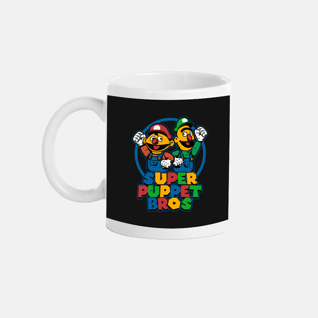 Puppet Bros Game-None-Mug-Drinkware-Studio Mootant