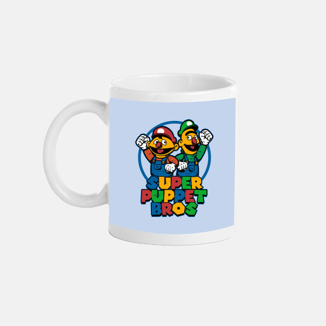 Puppet Bros Game-None-Mug-Drinkware-Studio Mootant