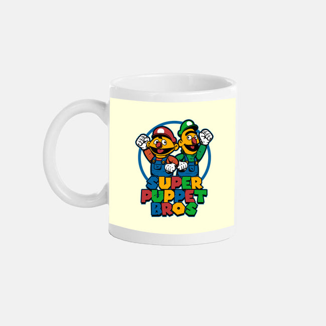 Puppet Bros Game-None-Mug-Drinkware-Studio Mootant