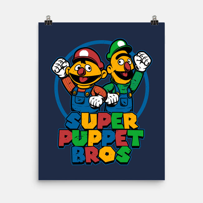 Puppet Bros Game-None-Matte-Poster-Studio Mootant