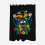 Puppet Bros Game-None-Polyester-Shower Curtain-Studio Mootant