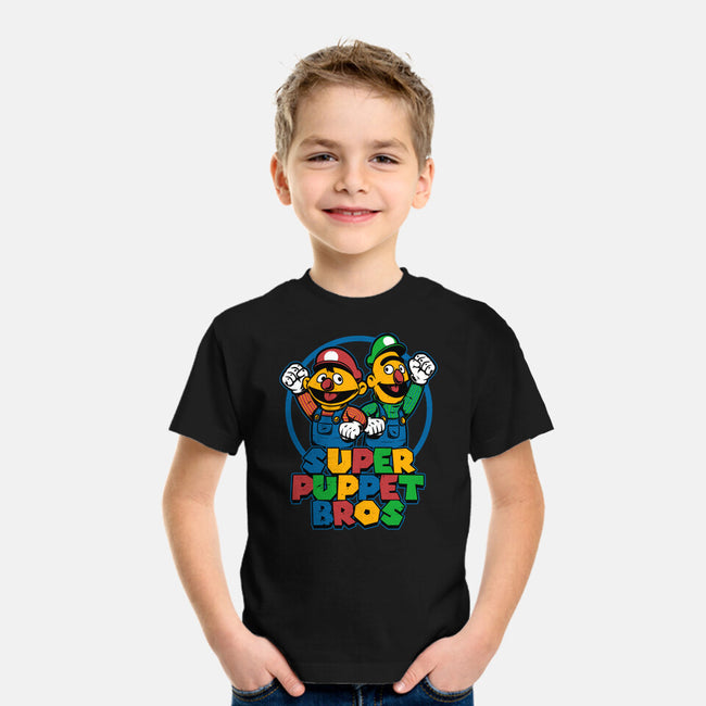 Puppet Bros Game-Youth-Basic-Tee-Studio Mootant