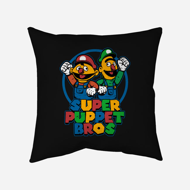 Puppet Bros Game-None-Removable Cover w Insert-Throw Pillow-Studio Mootant