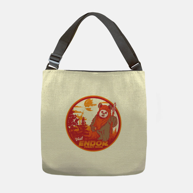 Visit The Forest Moon-None-Adjustable Tote-Bag-CarloJ1956