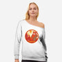 Visit The Forest Moon-Womens-Off Shoulder-Sweatshirt-CarloJ1956