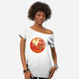 Visit The Forest Moon-Womens-Off Shoulder-Tee-CarloJ1956