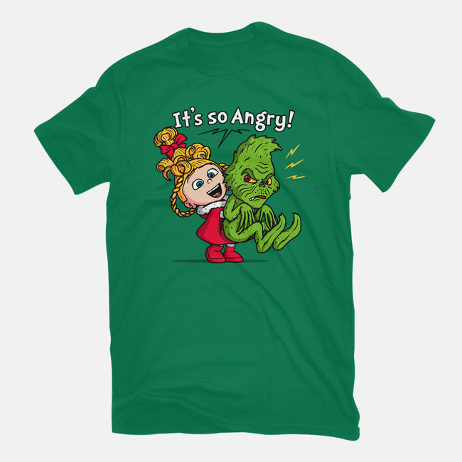 It's So Angry-Womens-Fitted-Tee-Raffiti