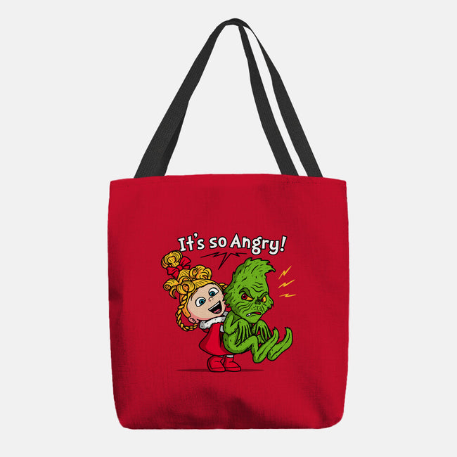 It's So Angry-None-Basic Tote-Bag-Raffiti