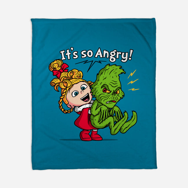 It's So Angry-None-Fleece-Blanket-Raffiti