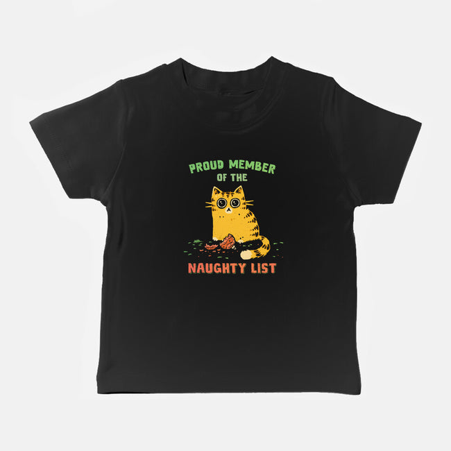 Proud Member Of The Naughty List-Baby-Basic-Tee-kg07