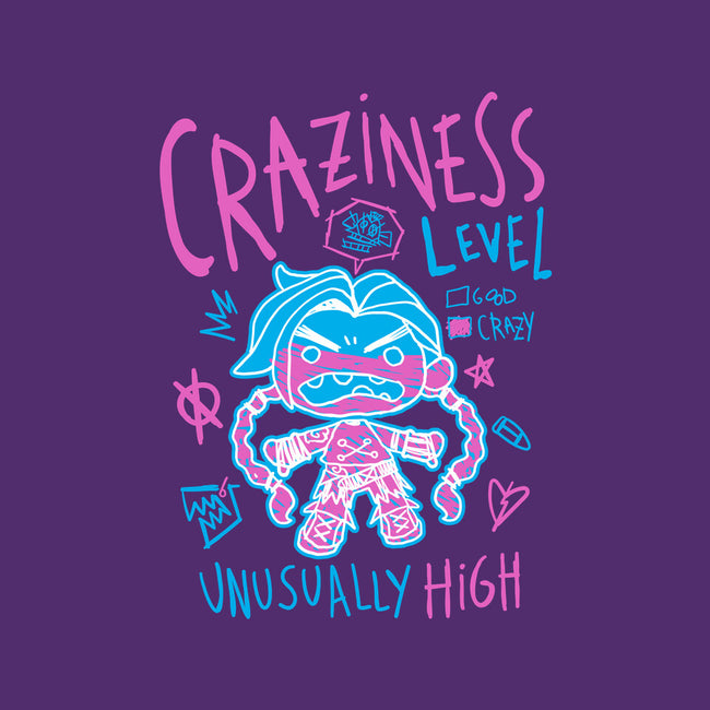 Craziness Level-Womens-Off Shoulder-Tee-demonigote