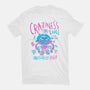 Craziness Level-Womens-Fitted-Tee-demonigote