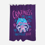 Craziness Level-None-Polyester-Shower Curtain-demonigote