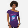 Craziness Level-Womens-Off Shoulder-Tee-demonigote