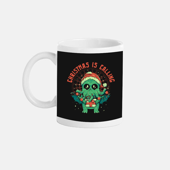 Christmas Is Calling-None-Mug-Drinkware-eduely