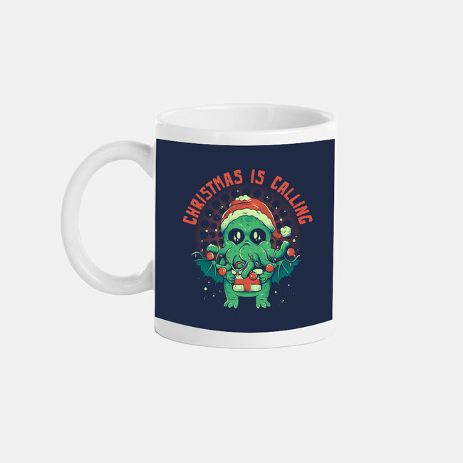 Christmas Is Calling-None-Mug-Drinkware-eduely