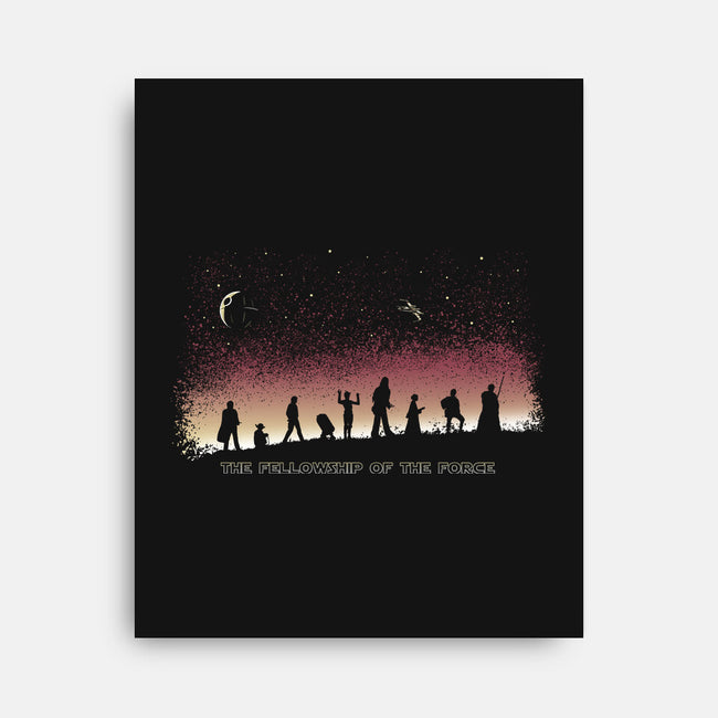 The Fellowship Of The Force-None-Stretched-Canvas-NMdesign