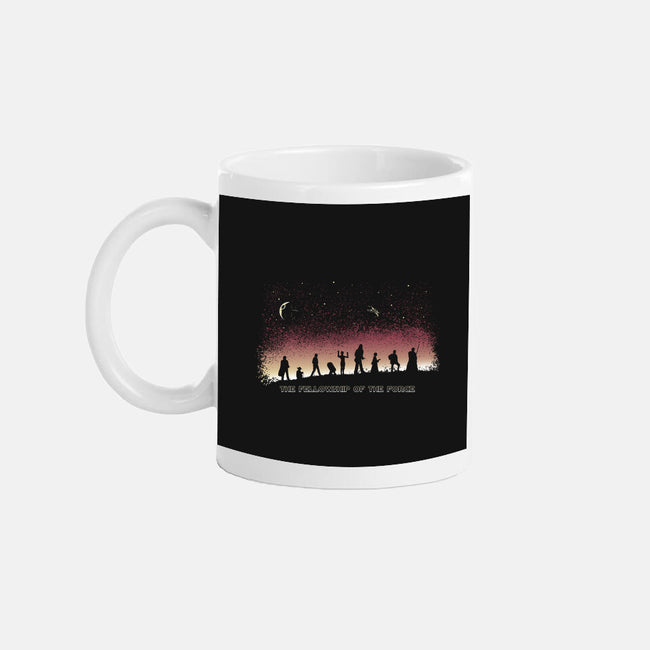 The Fellowship Of The Force-None-Mug-Drinkware-NMdesign