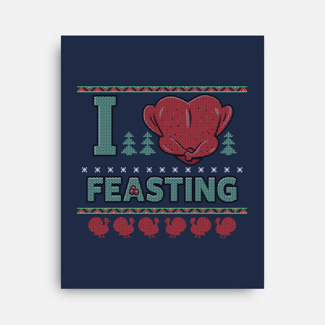 I Love Feasting-None-Stretched-Canvas-Boggs Nicolas