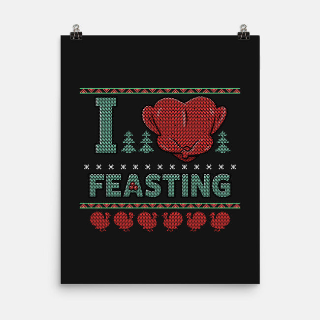 I Love Feasting-None-Matte-Poster-Boggs Nicolas