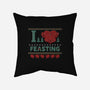 I Love Feasting-None-Removable Cover w Insert-Throw Pillow-Boggs Nicolas