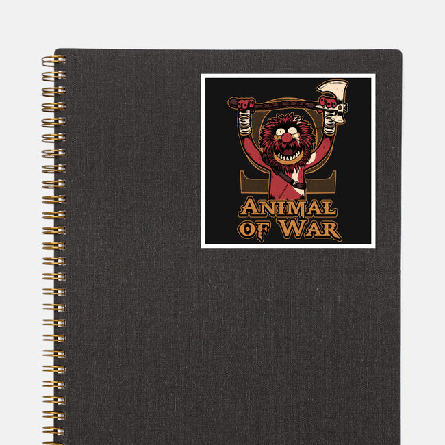 Animal Of War Game-None-Glossy-Sticker-Studio Mootant