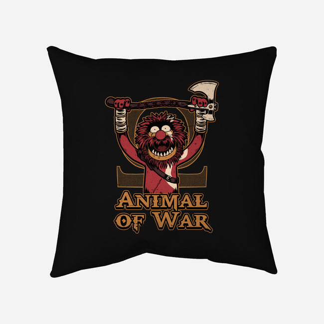 Animal Of War Game-None-Removable Cover w Insert-Throw Pillow-Studio Mootant